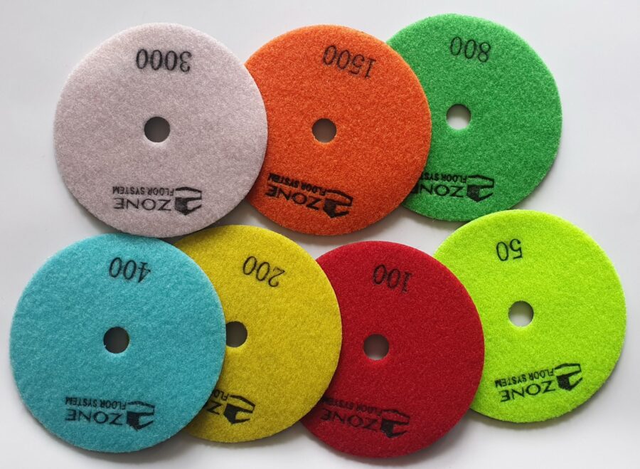 Pad de lustruire cu diamant Shine-Plus - DPP1-2 - 125mm