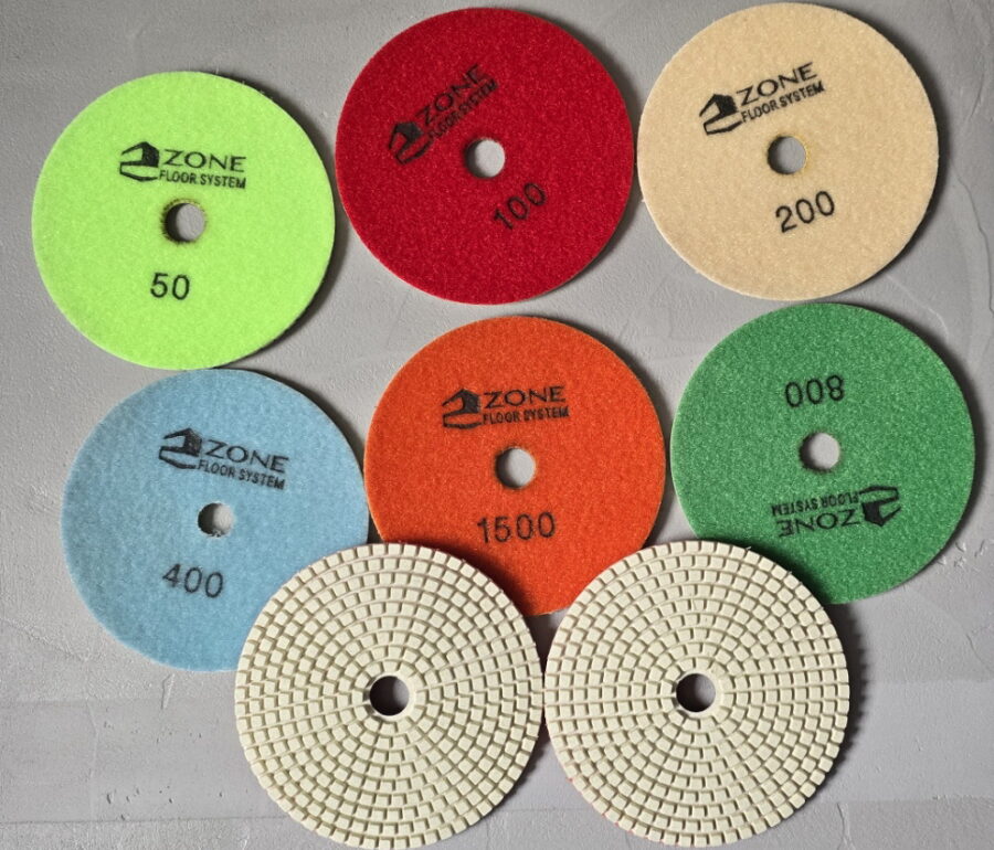 Pad diamantat pentru lustruit WPP-12 / 125mm