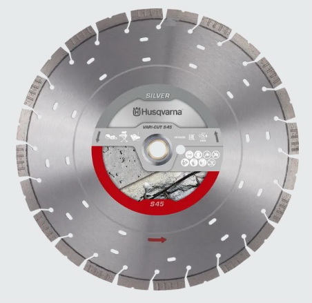 Disc Diamantat Husqvarna VARI-CUT S45 SILVER